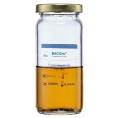 BACGro Tryptic Soy Broth, Bagged Jar / 100ml